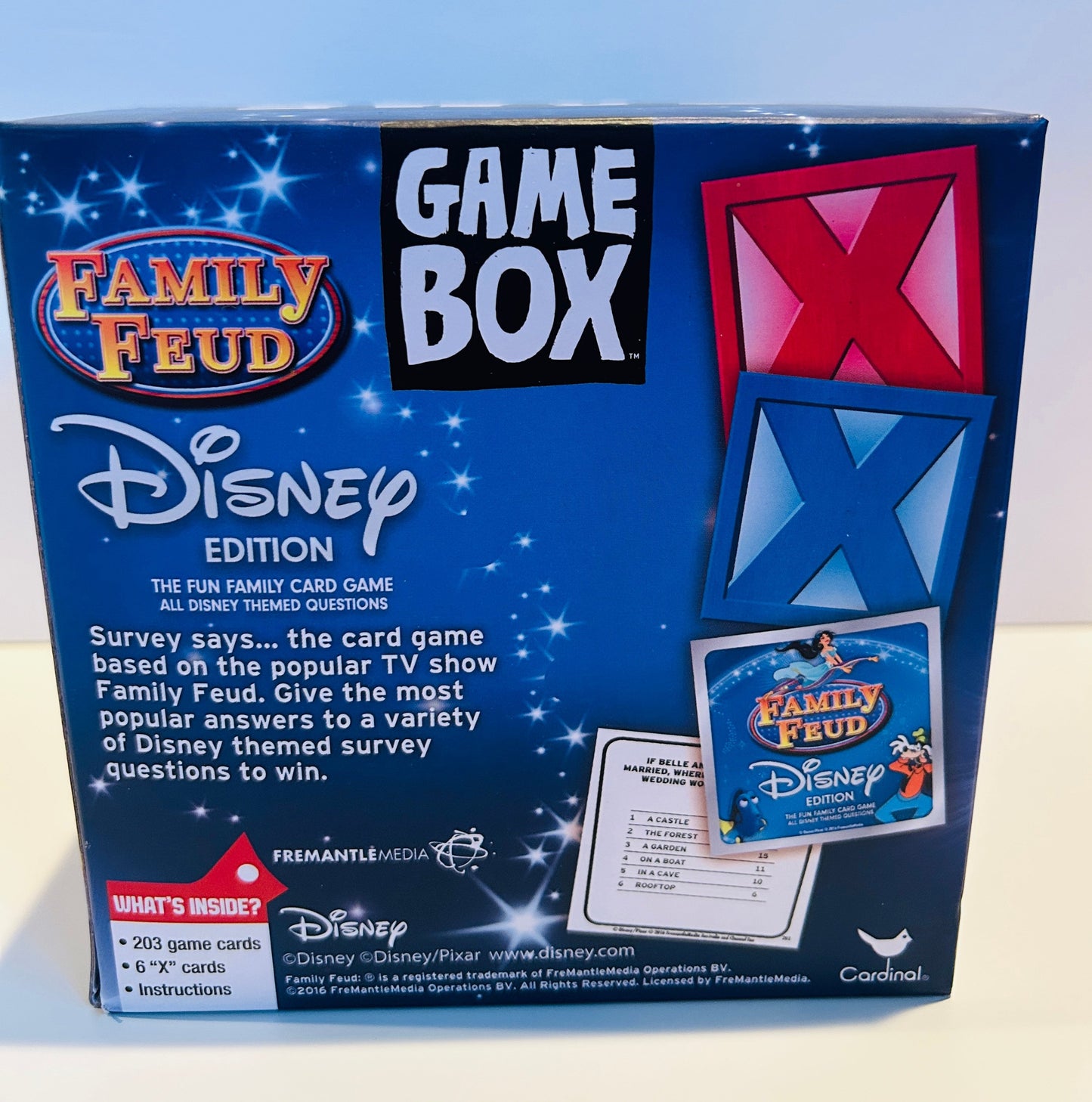 REDUCED #99- *Disney Edition Family Feud Game- Like New