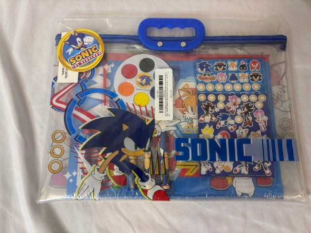 #90 Sonic the Hedgehog activity and art set BRAND NEW