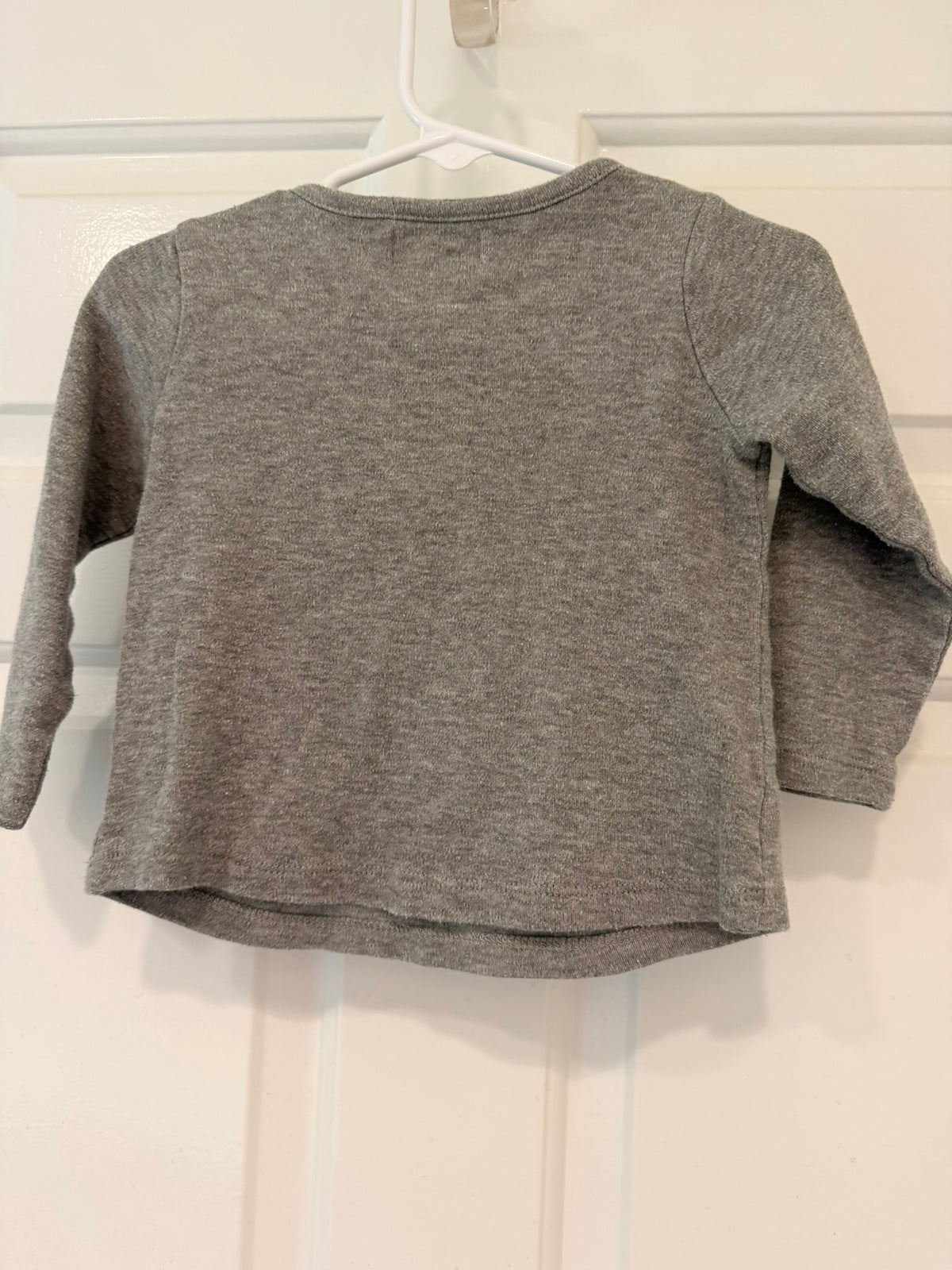 #85 Mudpie Giraffe Sequin Long Sleeve Shirt, Girls 12-18m