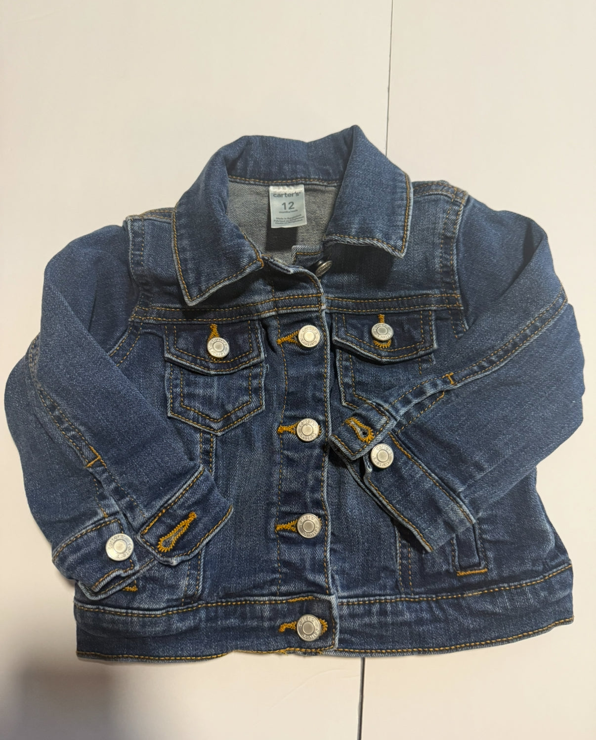 Seller #2 - Carter’s Denim Jacket - 12 Months
