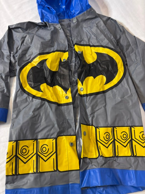 #90 Kids Batman raincoat size youth medium