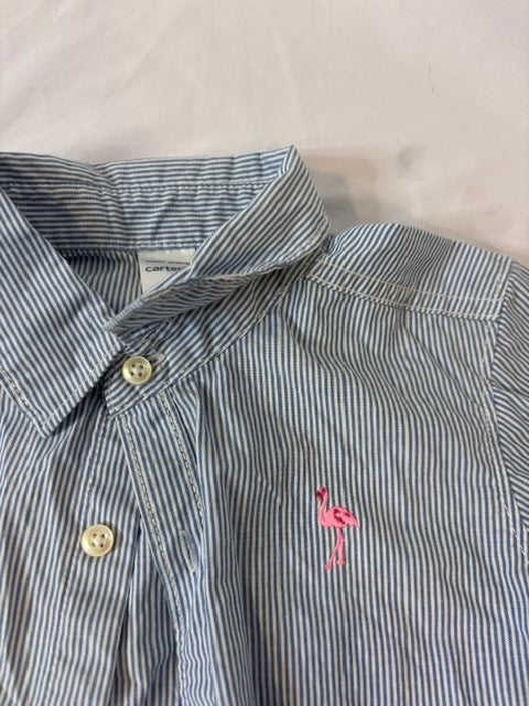 #90 Carter’s boys short-sleeve button-down shirt 5T