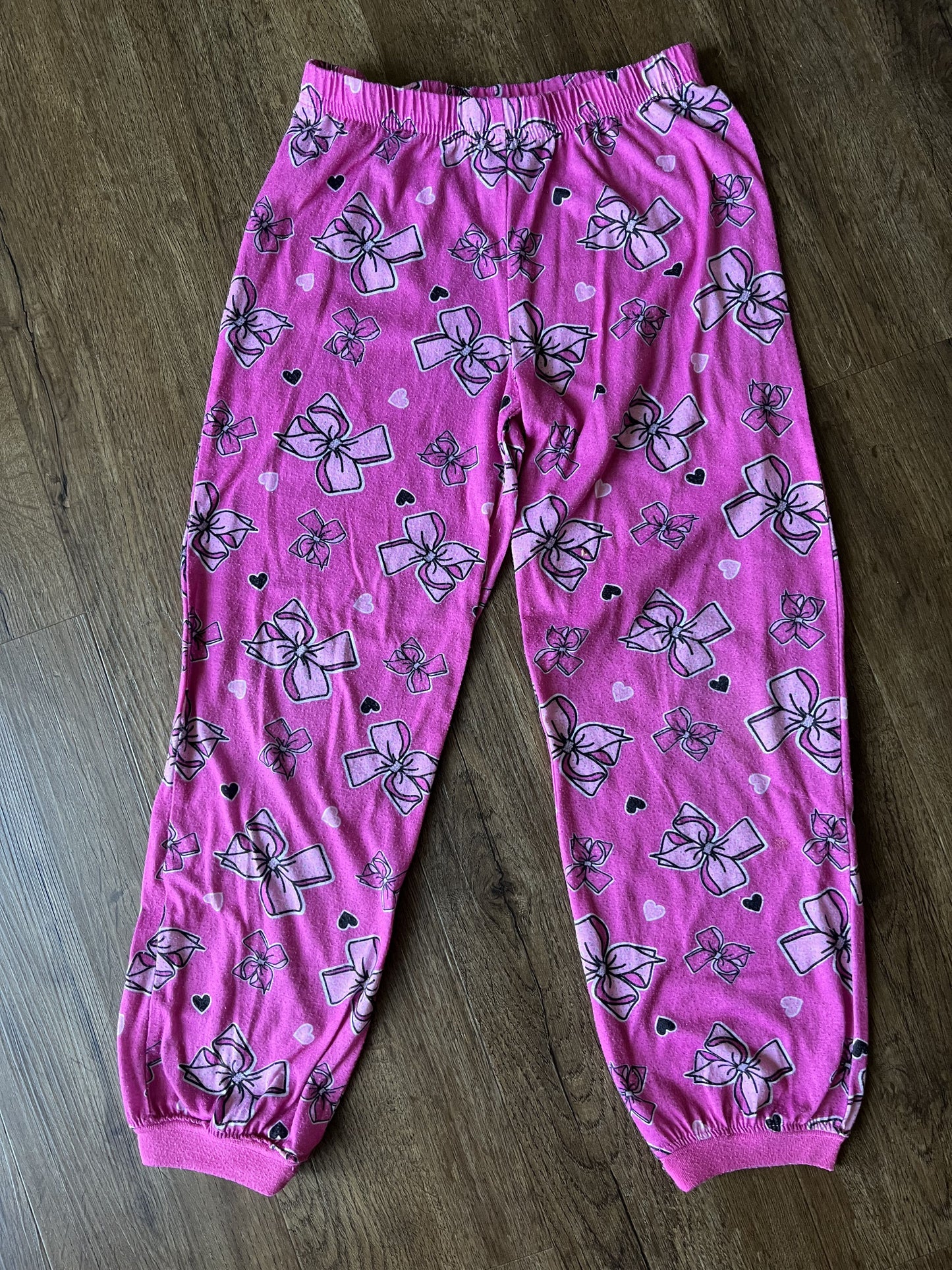 #124 3 PJ Sets - LOL, JoJo Siwa & Snowman Pajamas Girls Size M 8
