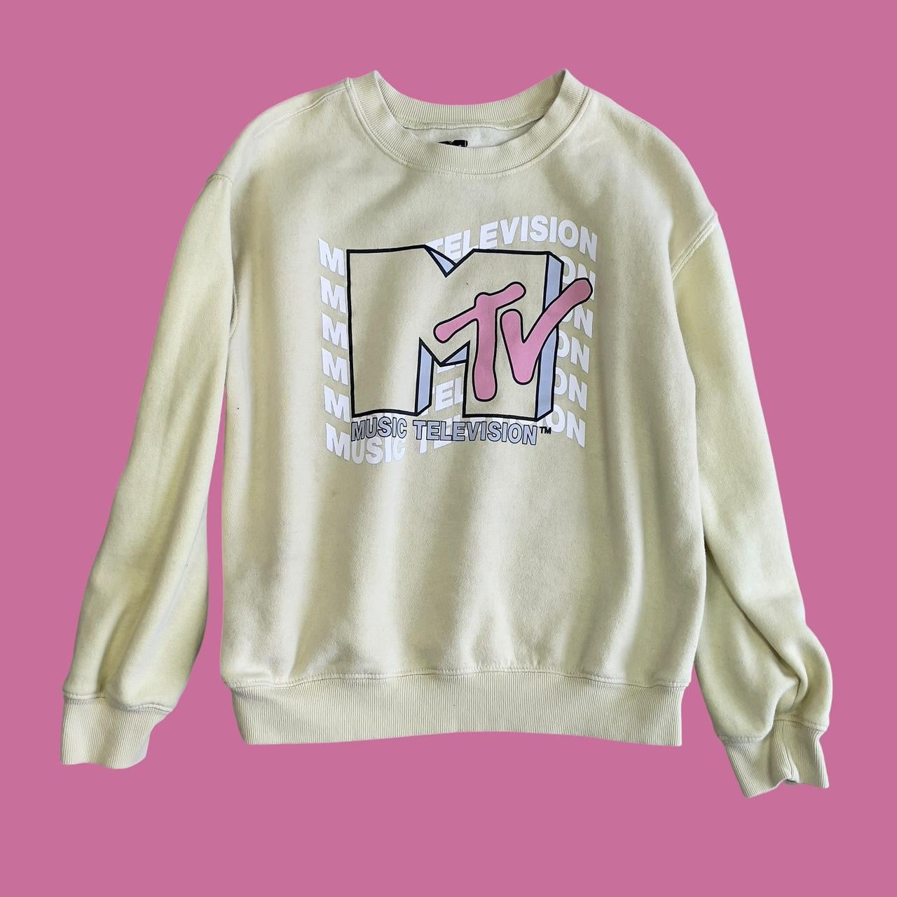 #1 MTV crewneck juniors small REDUCED