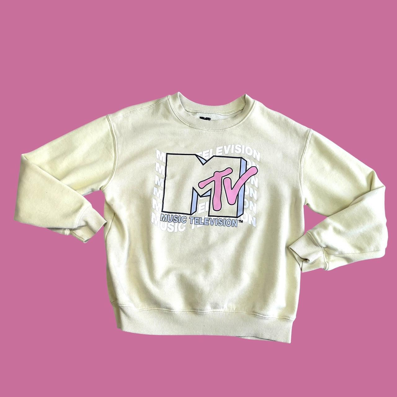 #1 MTV crewneck juniors small REDUCED