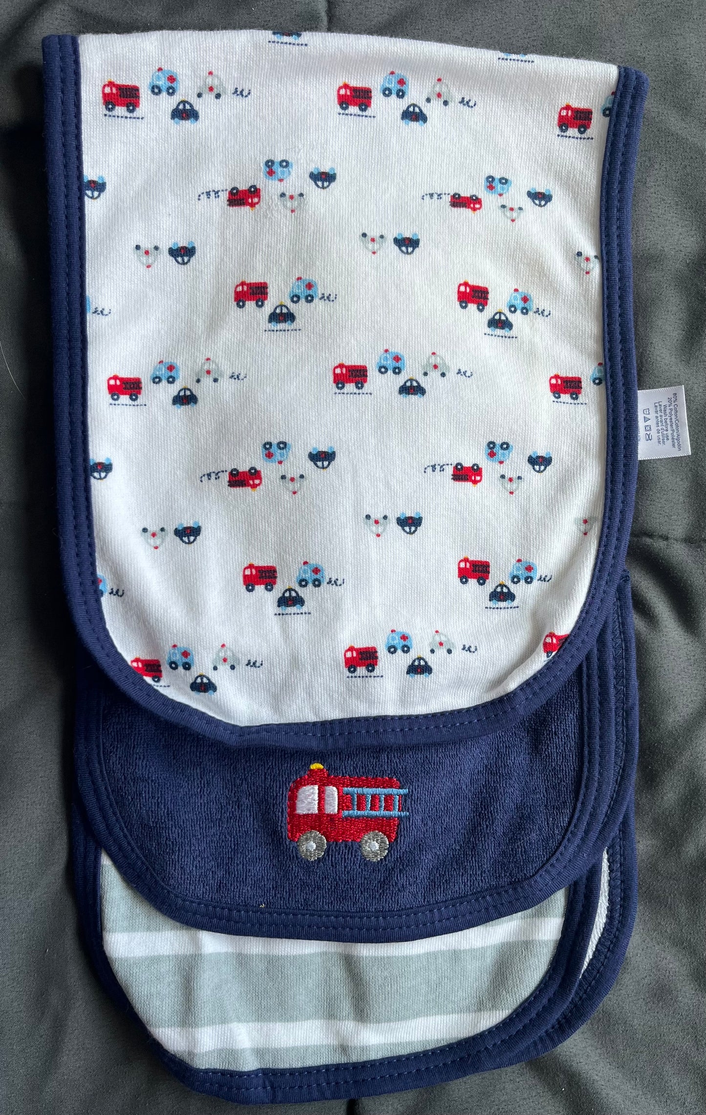 Seller #13 NWOT boys burp rag bundle