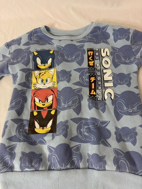 #90 Sonic the Hedgehog sweatshirt Boys size XS