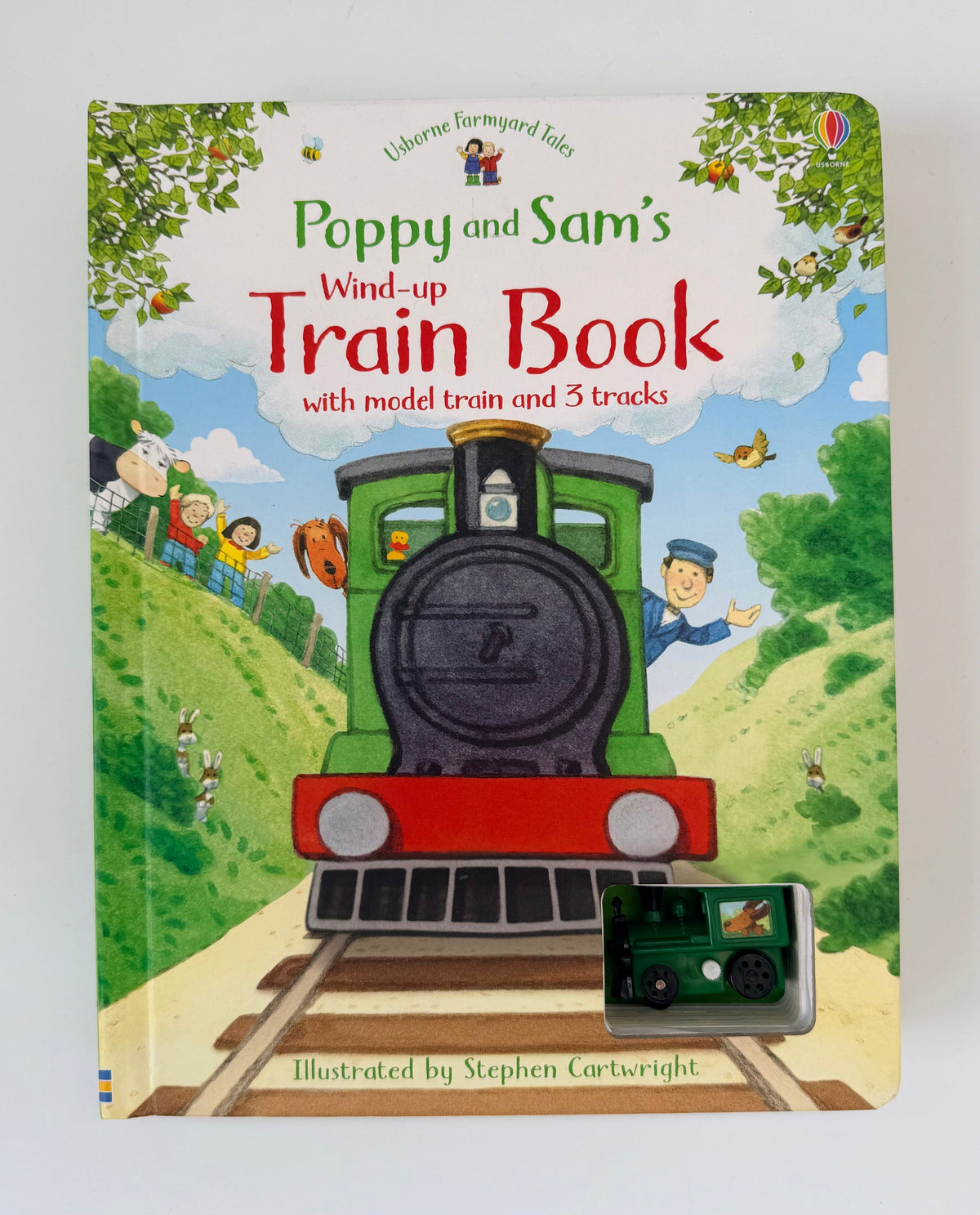 #38 Usborne Wind-Up Train Book