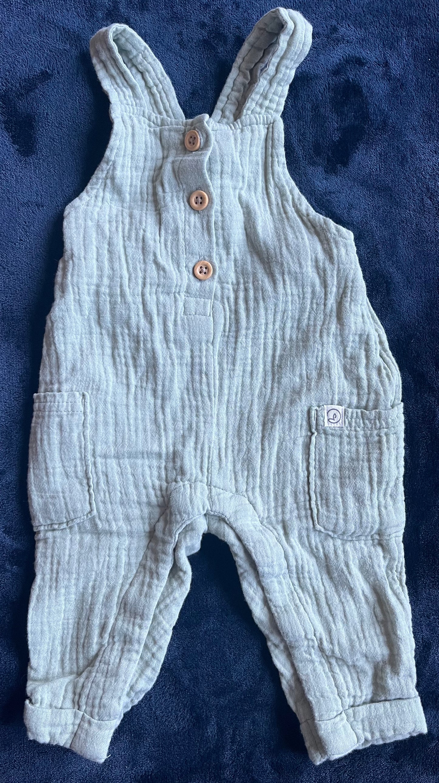 Seller #13 Carter’s Little Planet 3 months green overalls