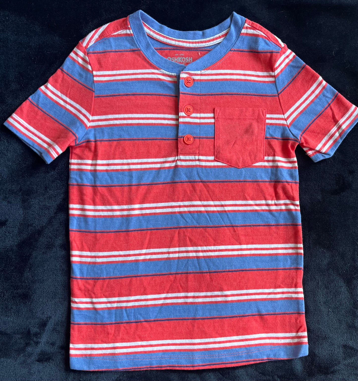 Seller #13 OshKosh 5T NWOT boys striped shirt