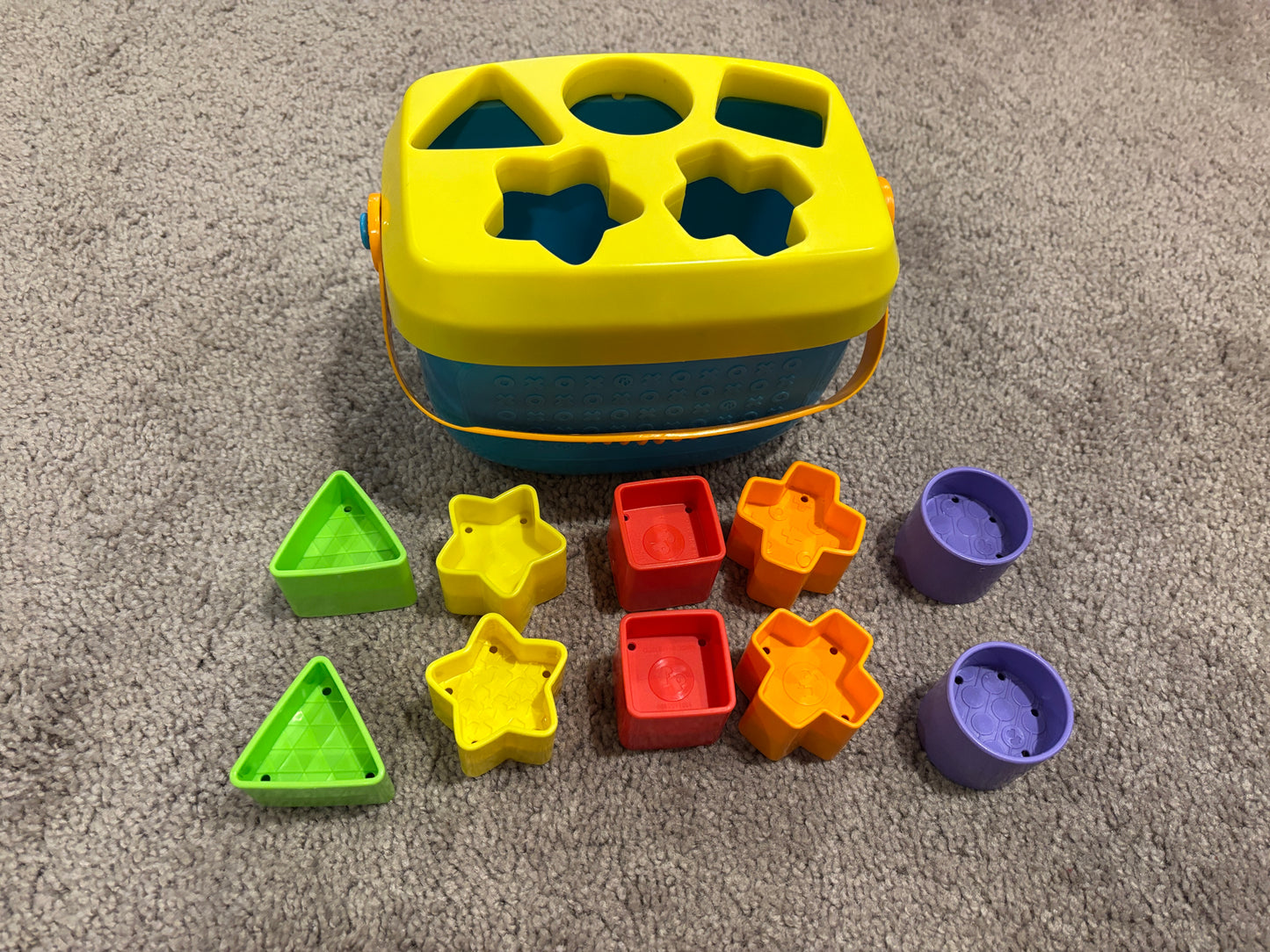 #138 - - EUC Fisher Price - Baby's First Blocks - PU 45236