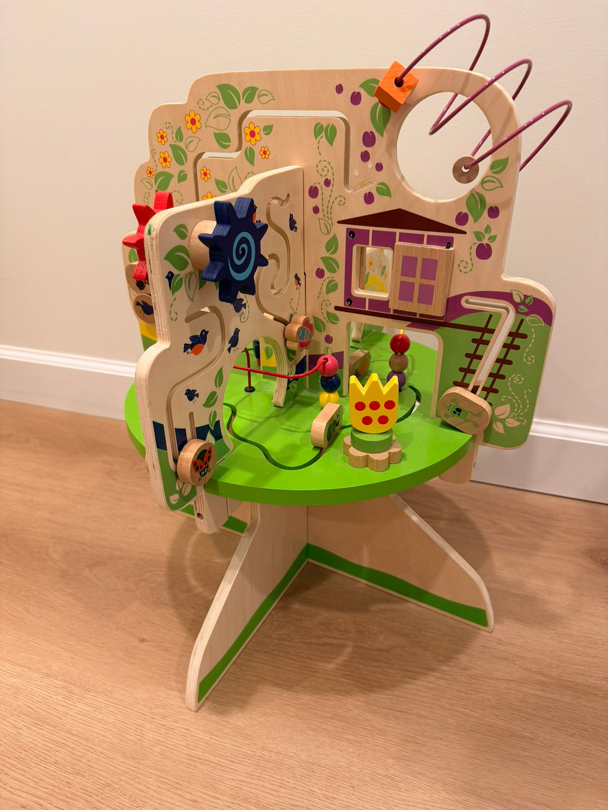 #85 Manhattan Toy Wooden Tree Top Adventure Activity Center, Montessori Toys