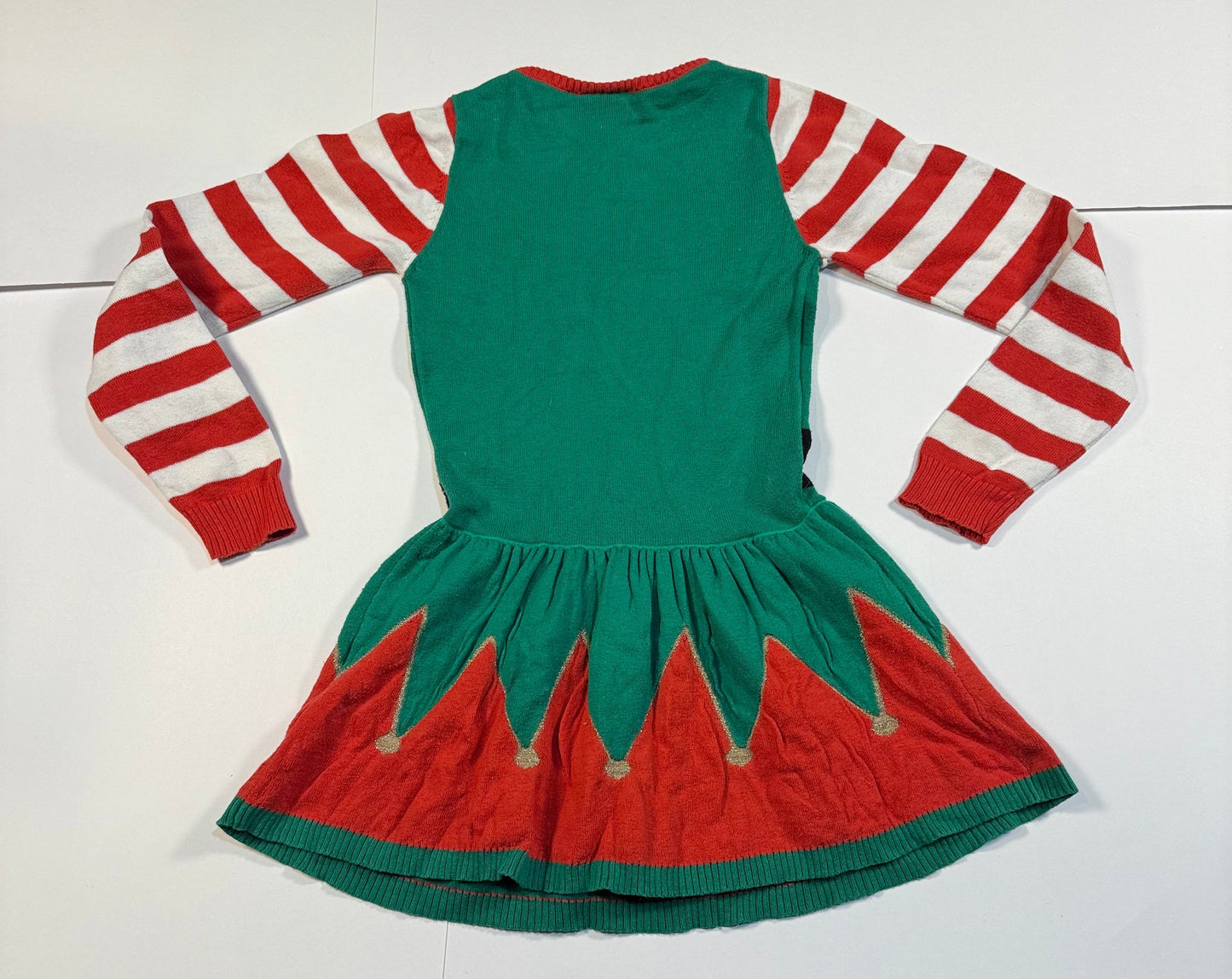 #180 Girls 4-5 Elf Dress