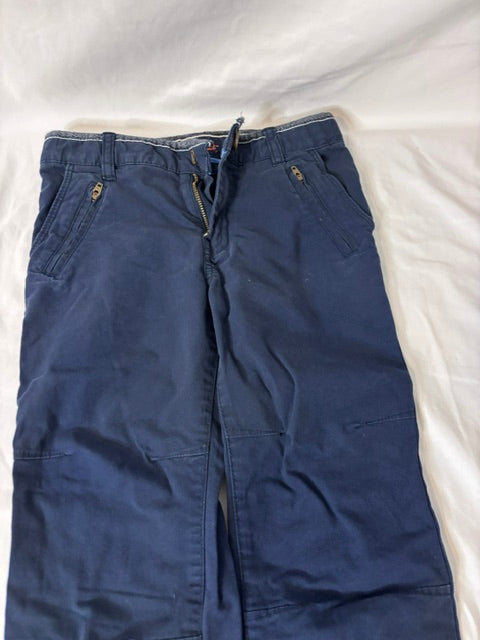 #90 Cat & Jack Boys Size 7 Navy Blue Cargo/Utility Pants