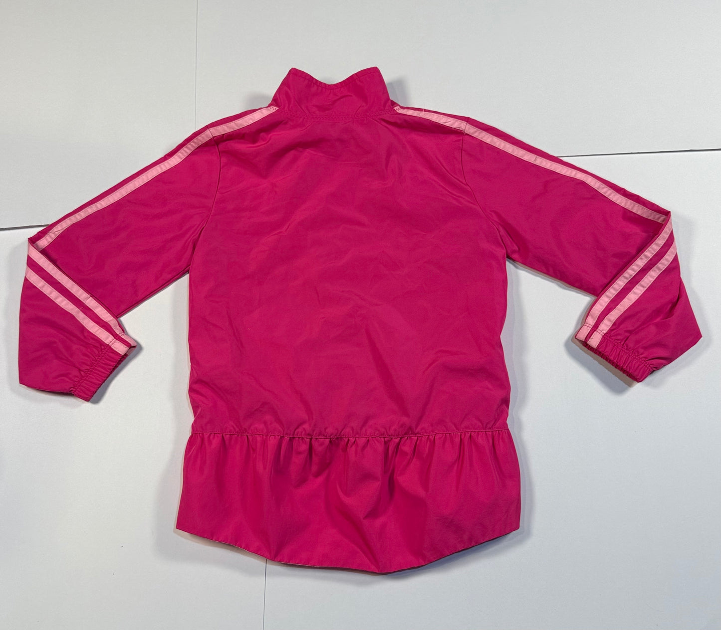 #180 Girls 4 Adidas Lightweight Jacket in Hot Pink