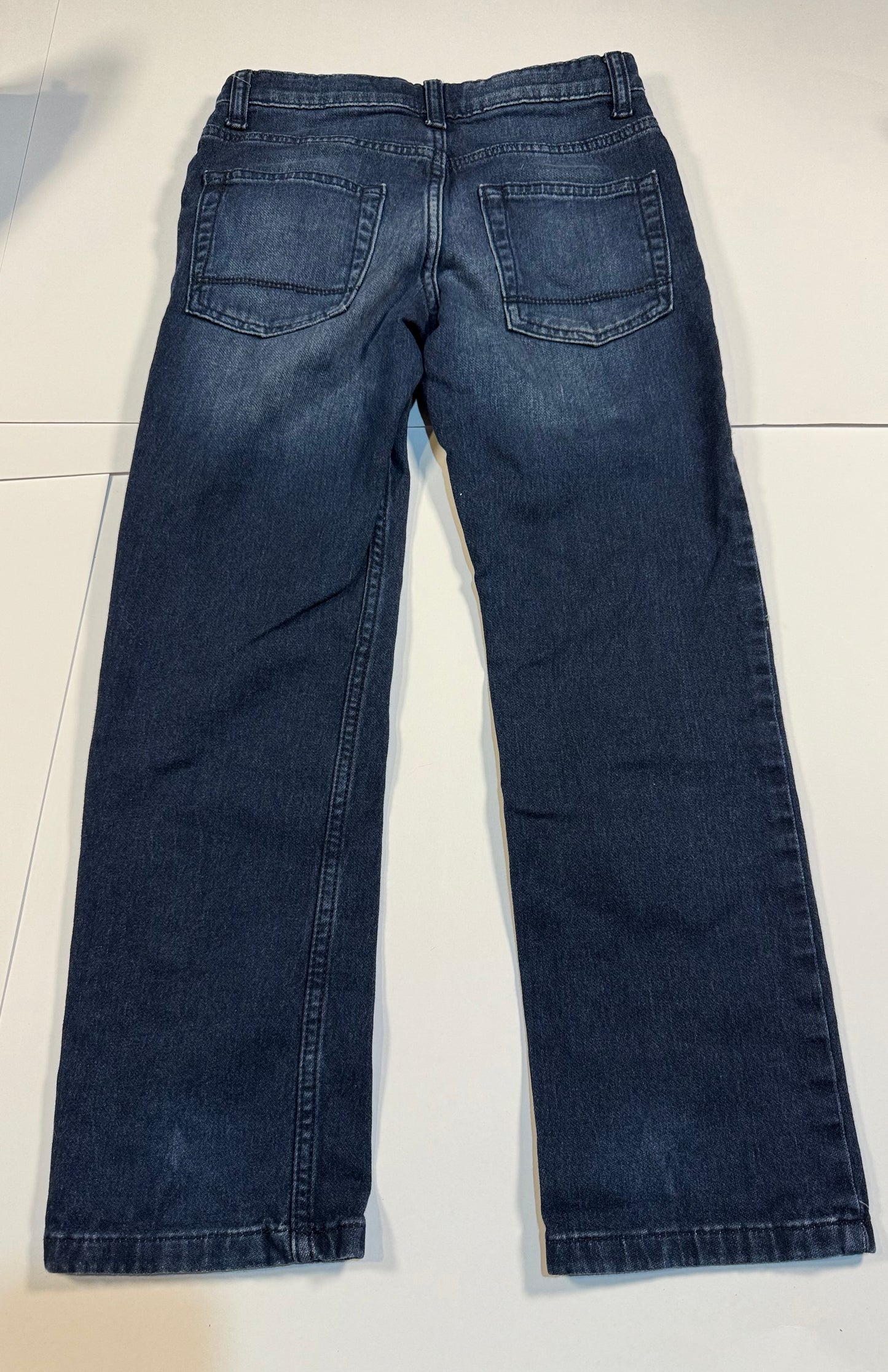 #180 Boys 8 Cat & Jack Straight Leg Jean Bundle -Dark and Light Blue