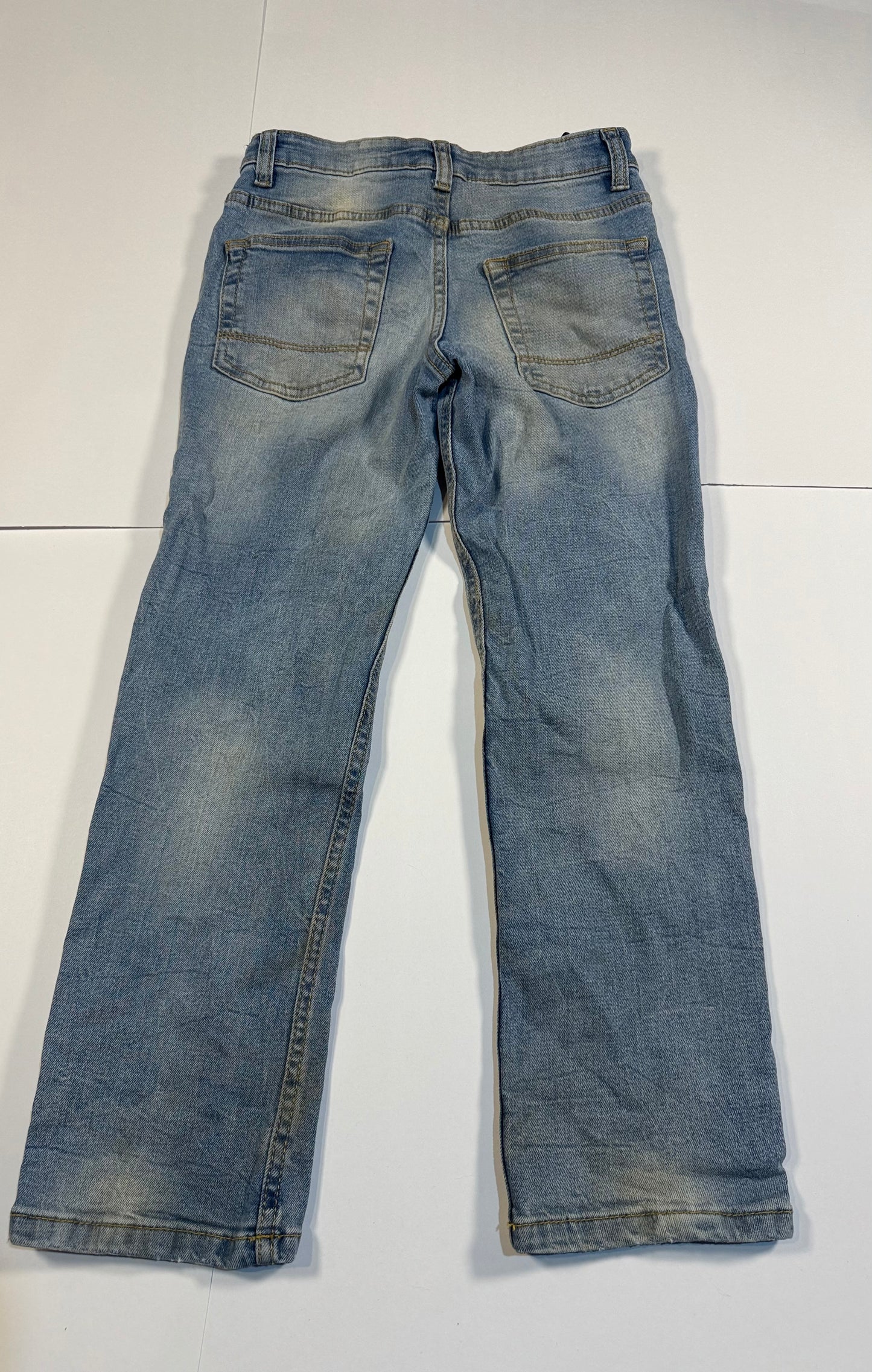 #180 Boys 8 Cat & Jack Straight Leg Jean Bundle -Dark and Light Blue