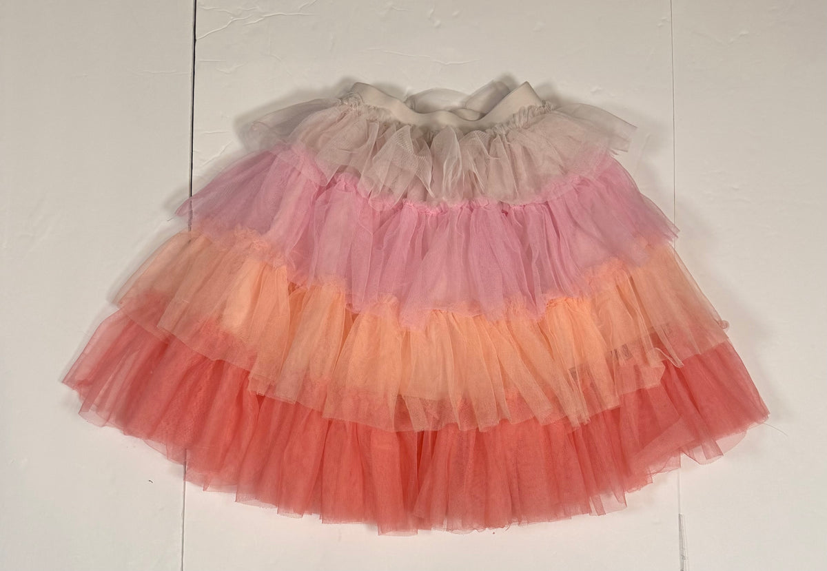 #141 Girls 3-4 Cotton on Kids Pink Tiered Tulle Kids