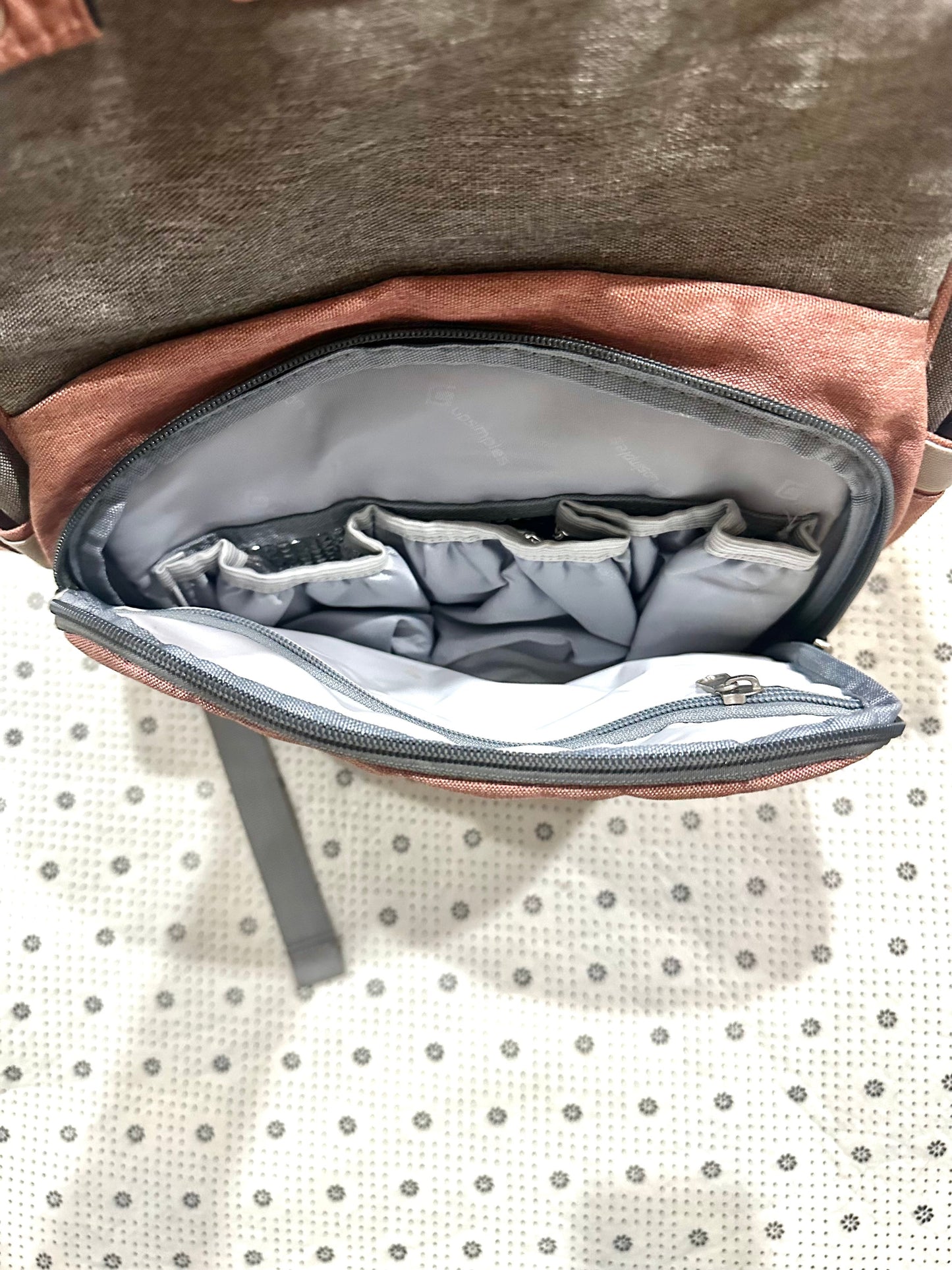 #77 EUC Multi-Pocket Backpack Diaper Bag