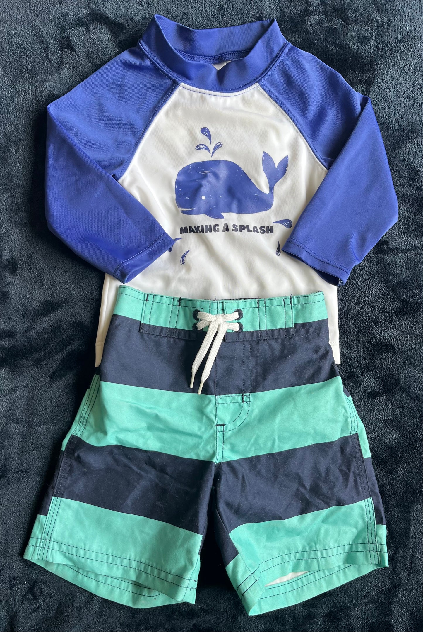 Seller #13 Gymboree 6-12 months boys 2 piece swim set