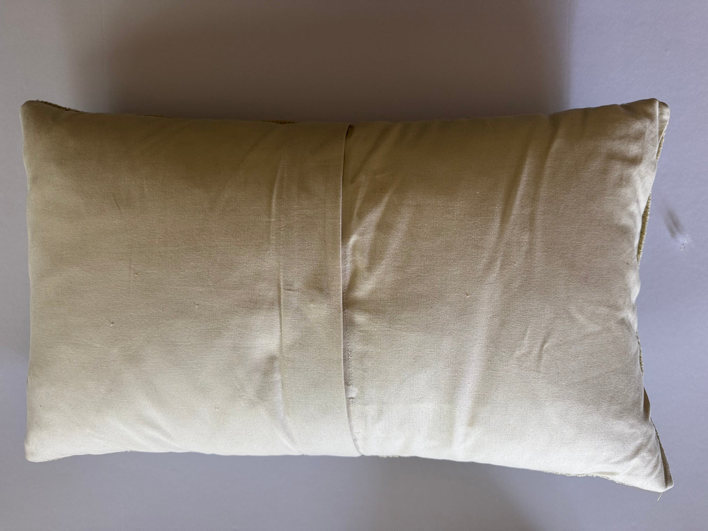 REDUCED #92 like new pottery barn decorative lumber pillow. Teal /cream.