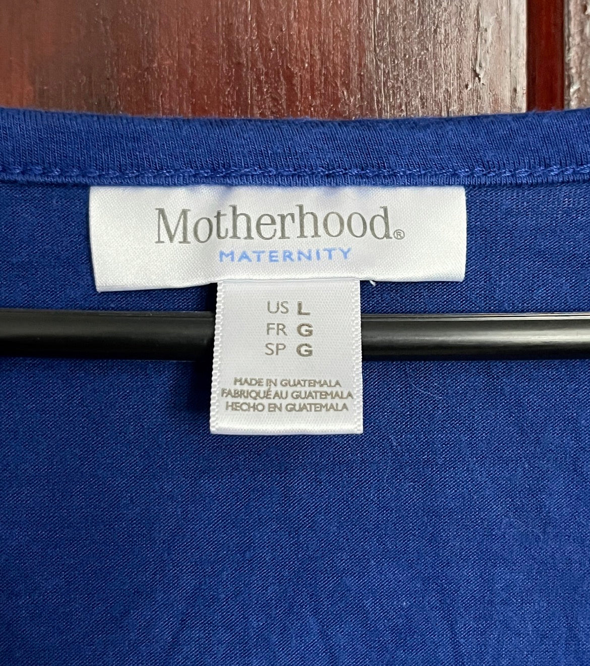 Seller #13 REDUCED Motherhood Maternity size large blue maxi dress - gorgeous for photos or baby shower!