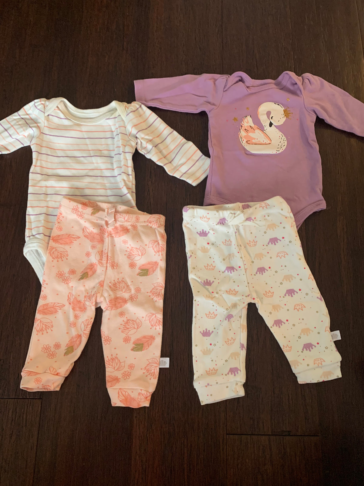 Seller 42, Rosie Pope 4-piece set, Girls 0-3M