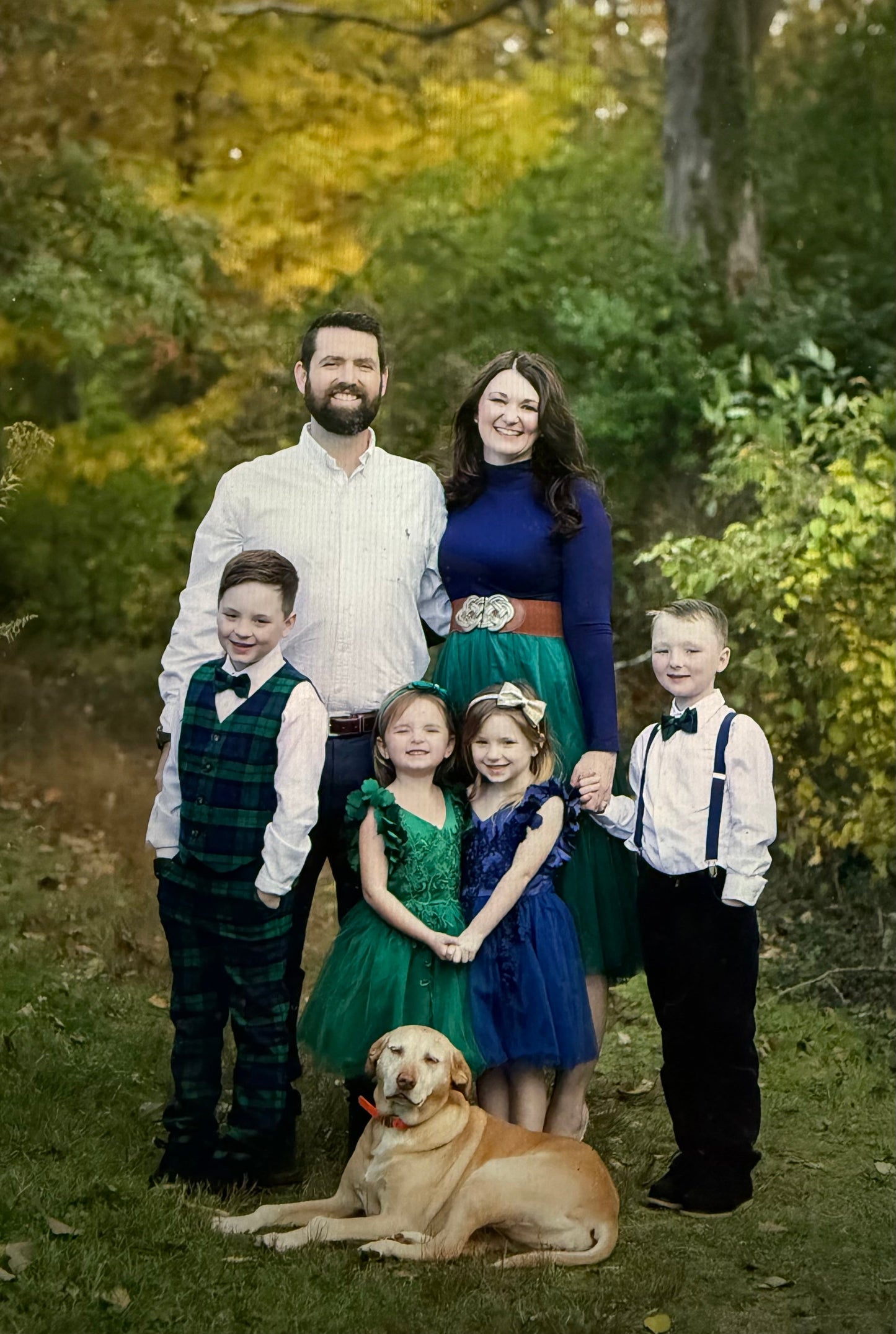 #180 Girls 4 Trish Scully Green Holiday Tulle Dress