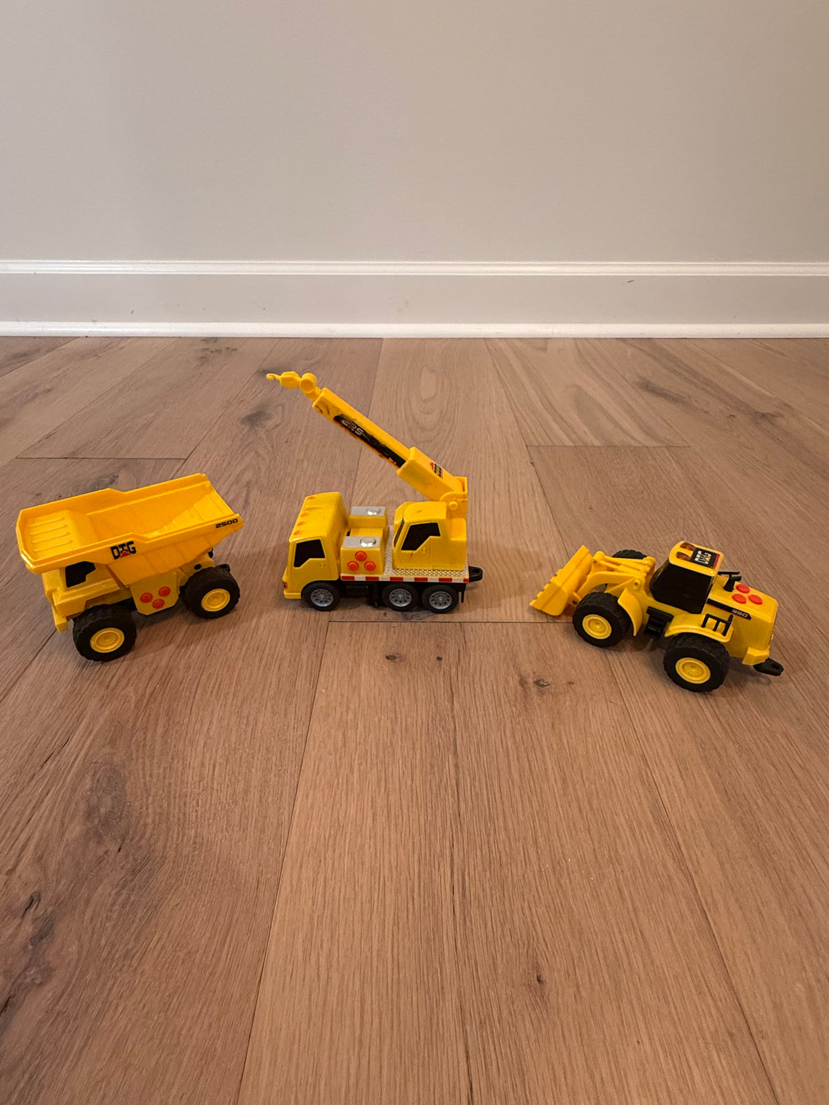 #21 • Small Construction Trucks (Set of Three)