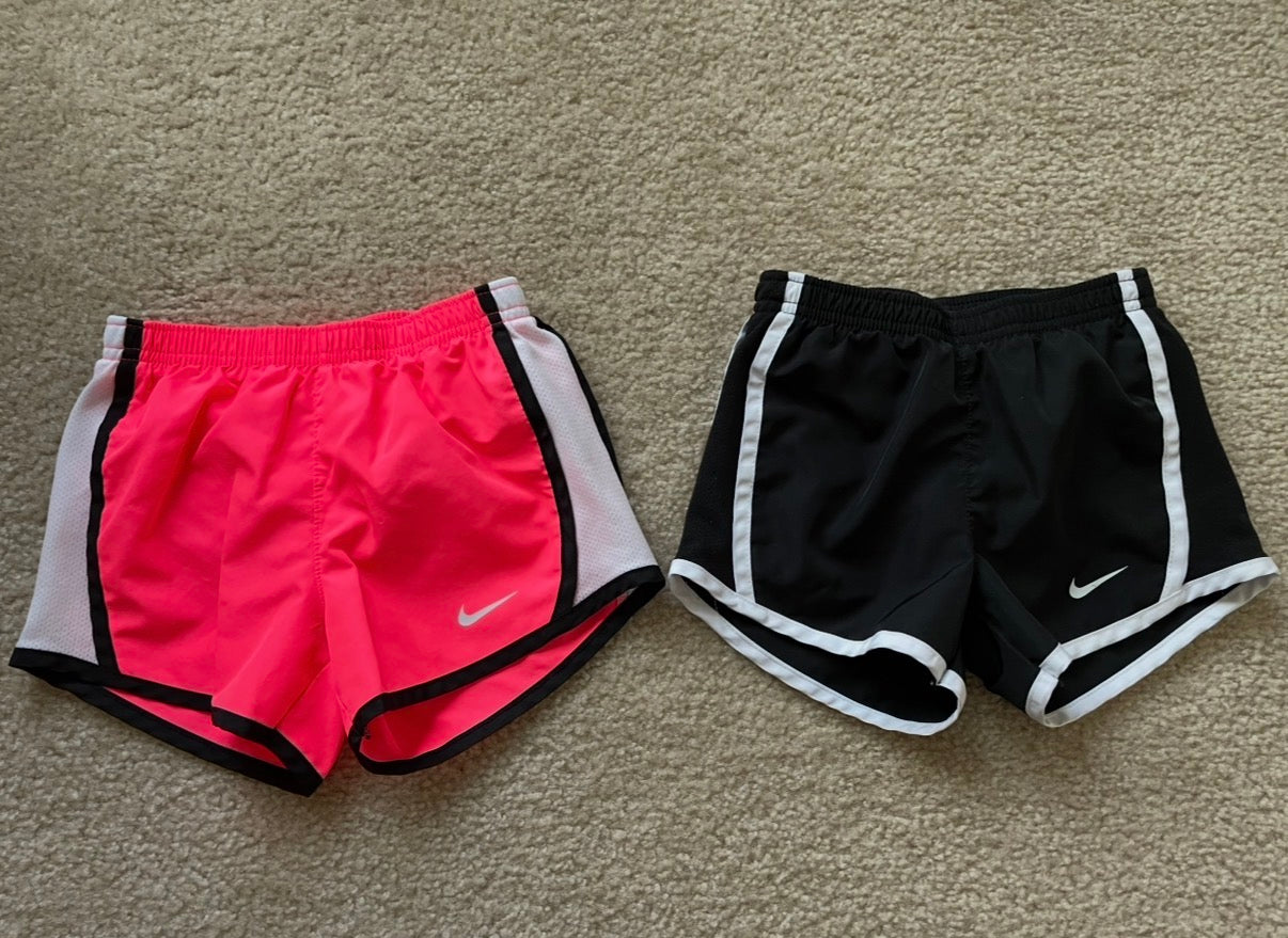 Seller 71: Nike girls 4-5 shorts bundle