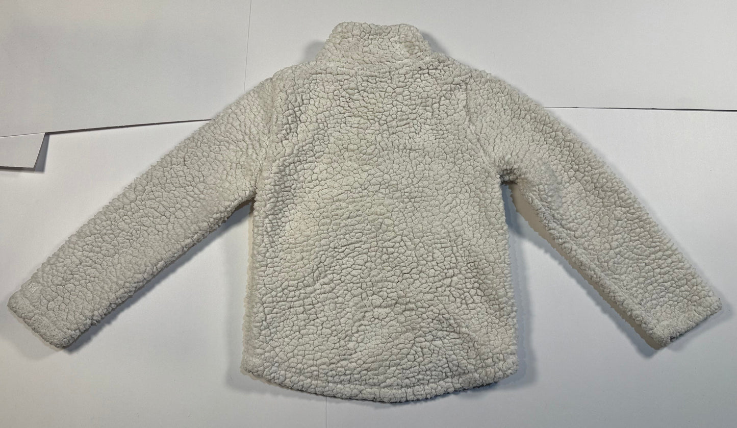 #180 Girls XXS (4-5) DSG Cream Fleece Quarter Zip (2 available)