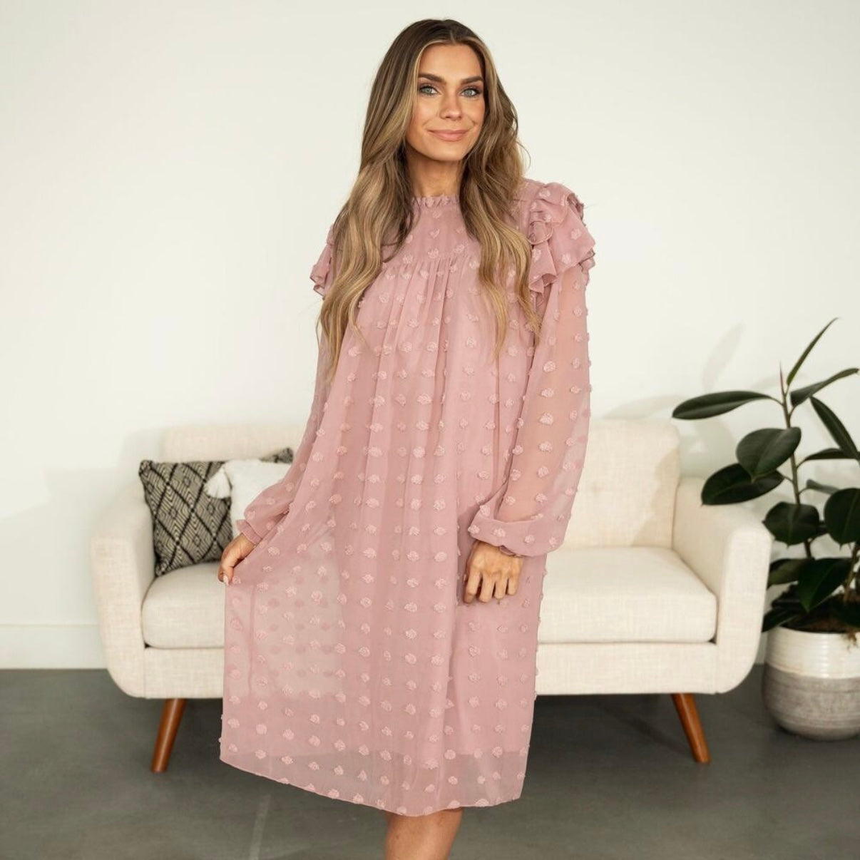 #1 Gwen Blush Dress Small REDUCED