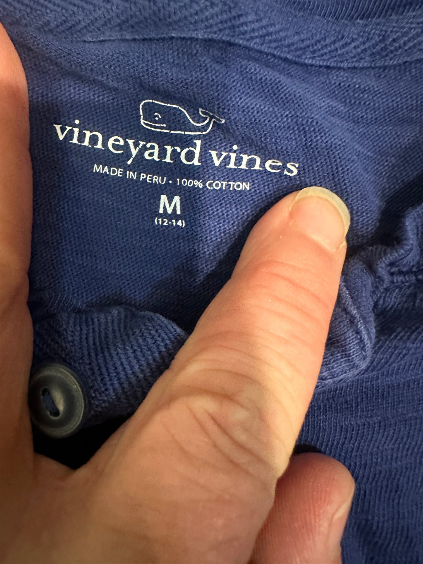 #218 Sz yM vineyard vines Long sleeve