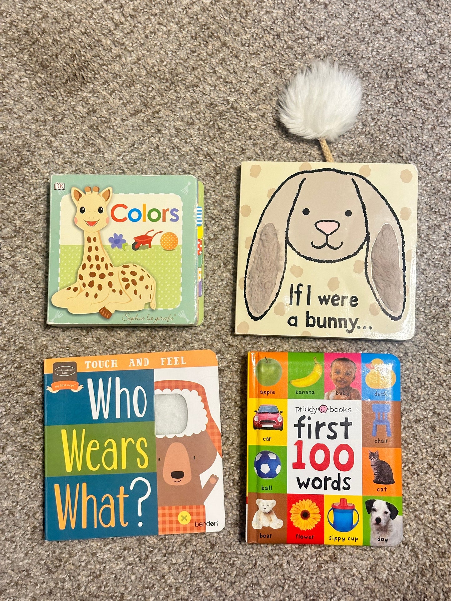 #65 Assorted Baby Board Books (4)