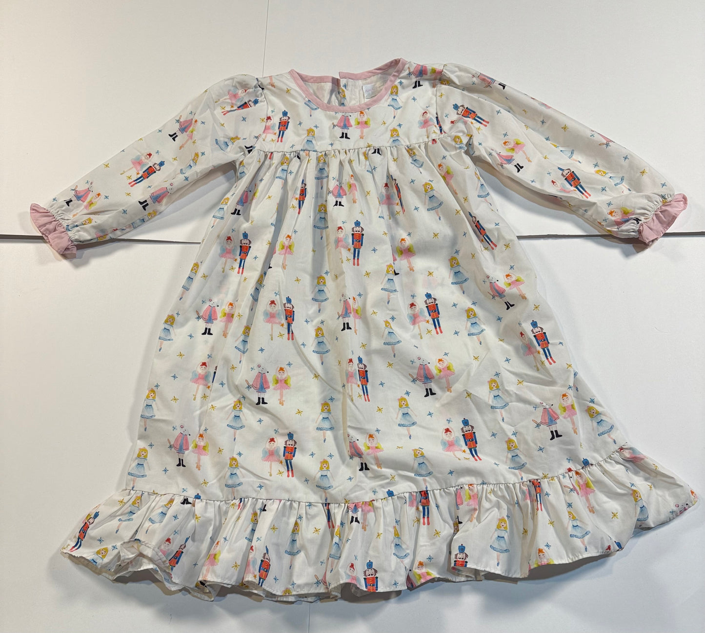 #180 Girls 4 Cecil and Lou Nutcracker Nightgown (2 available)