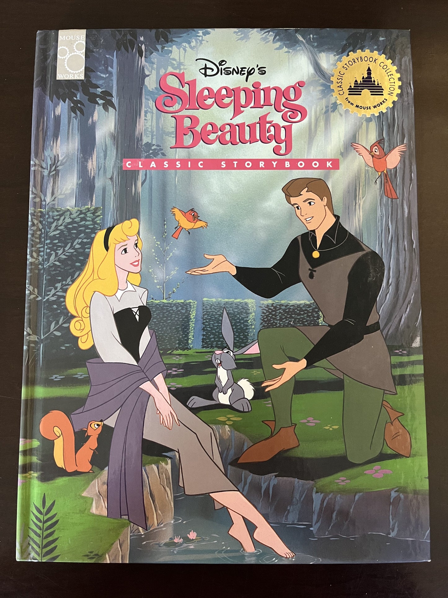 #124 EUC Disney's Sleeping Beauty Classic Storybook Hardcopy Book