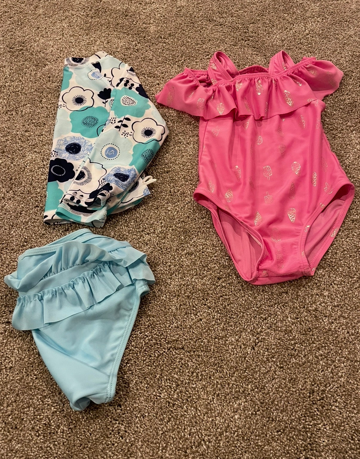 Seller 71: Girls 24 month swim suit bundle