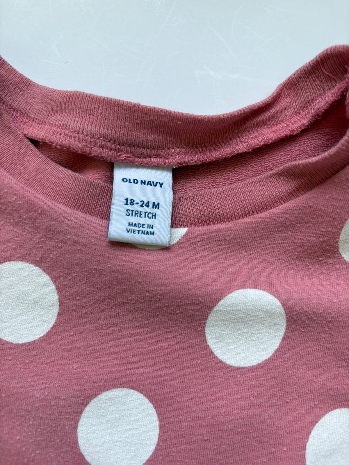 Seller #105 - Girls Size 18-24 Months Old Navy Polka Dot Tunic GUC