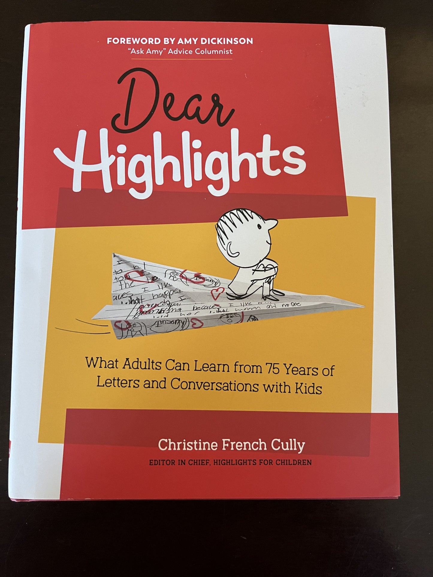 #124 EUC Dear Highlights Hardcover Book