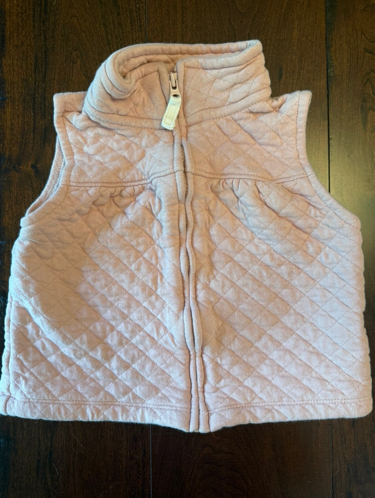 #28 Carters Pink Vest - Girls 18 Months