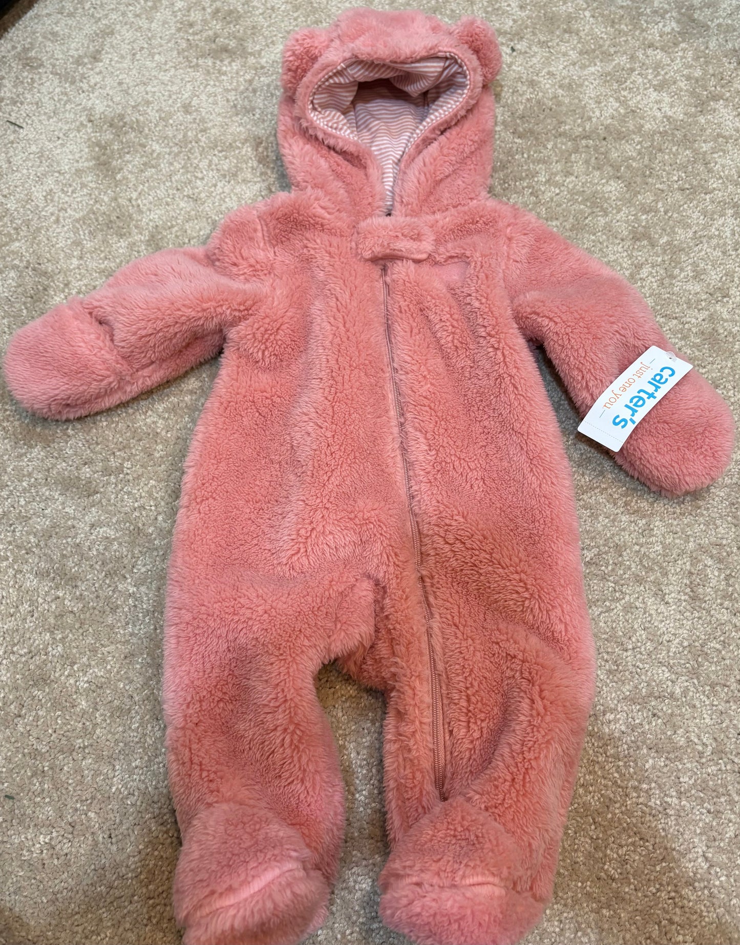 Seller #37 Carter’s Baby Girl Bunting Size 3 Months