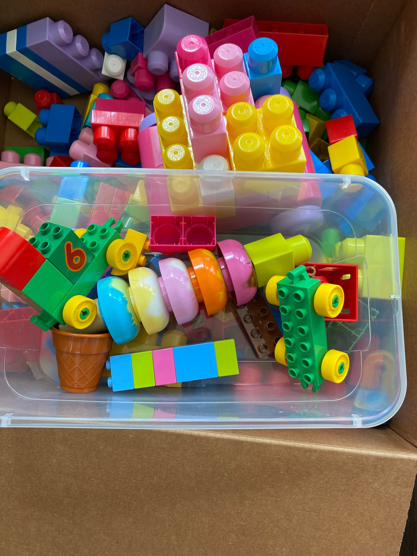 #117, box of legos, GUC