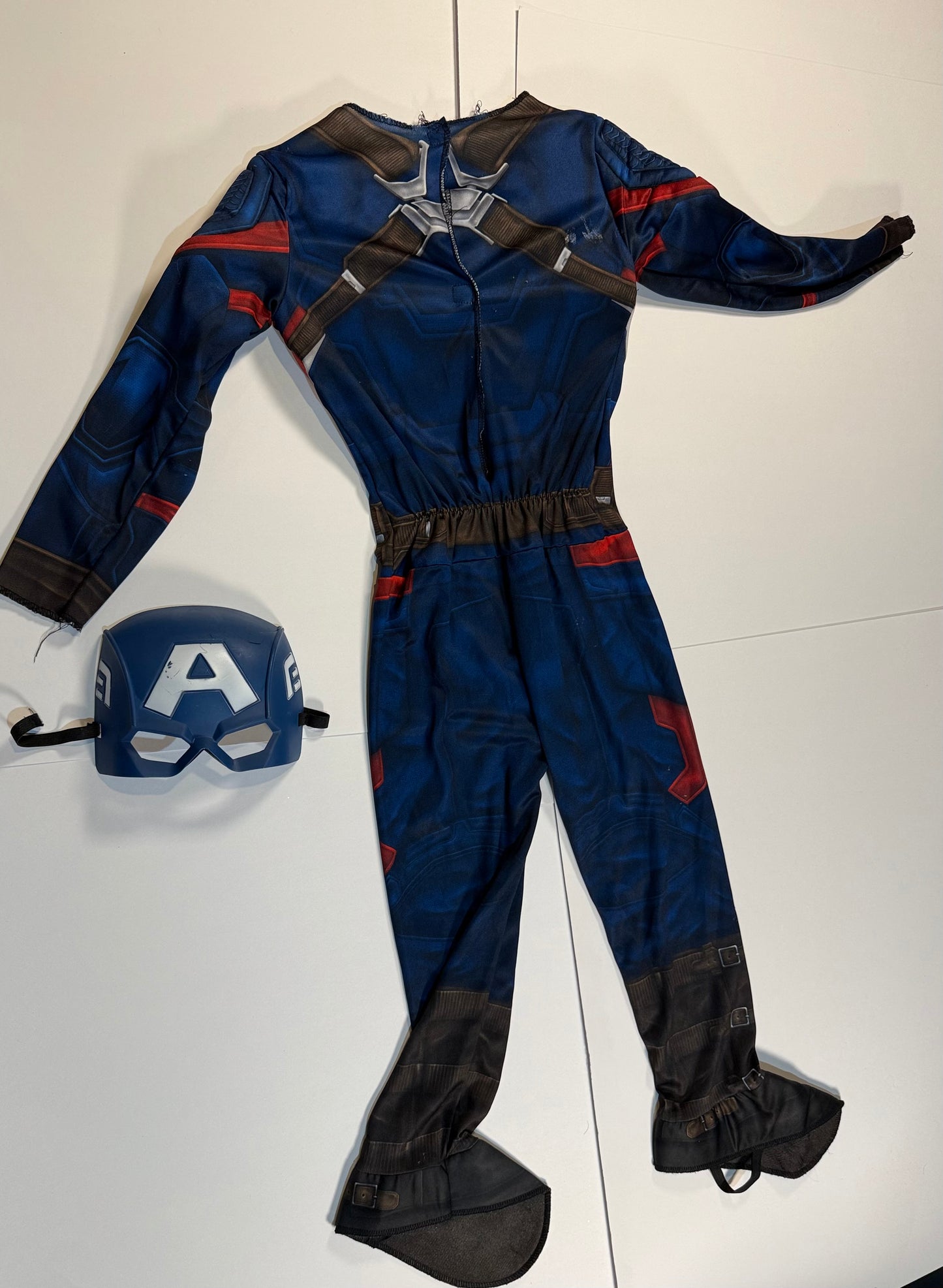 #180 Rubies Small (4-6) Marvel Avenger Endgame Captain America Costume