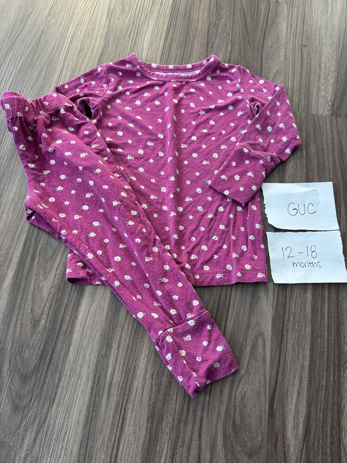 #138 - 12-18 Mo GUC Bamboo (Posh Peanut) Melia PJs