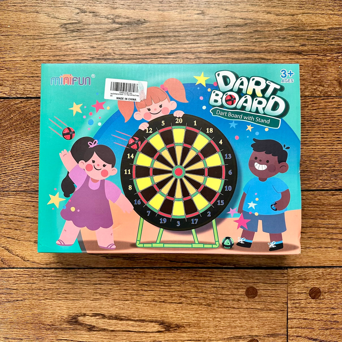 #113 NIB Dart Board Game with Stand