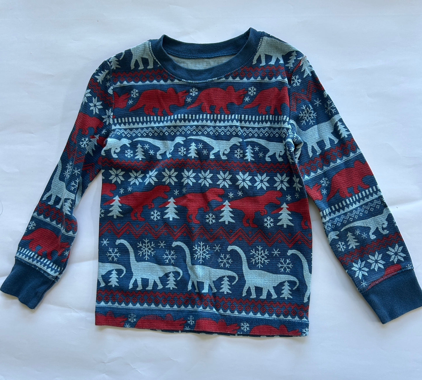 #35 dinosaur Christmas shirt 3t