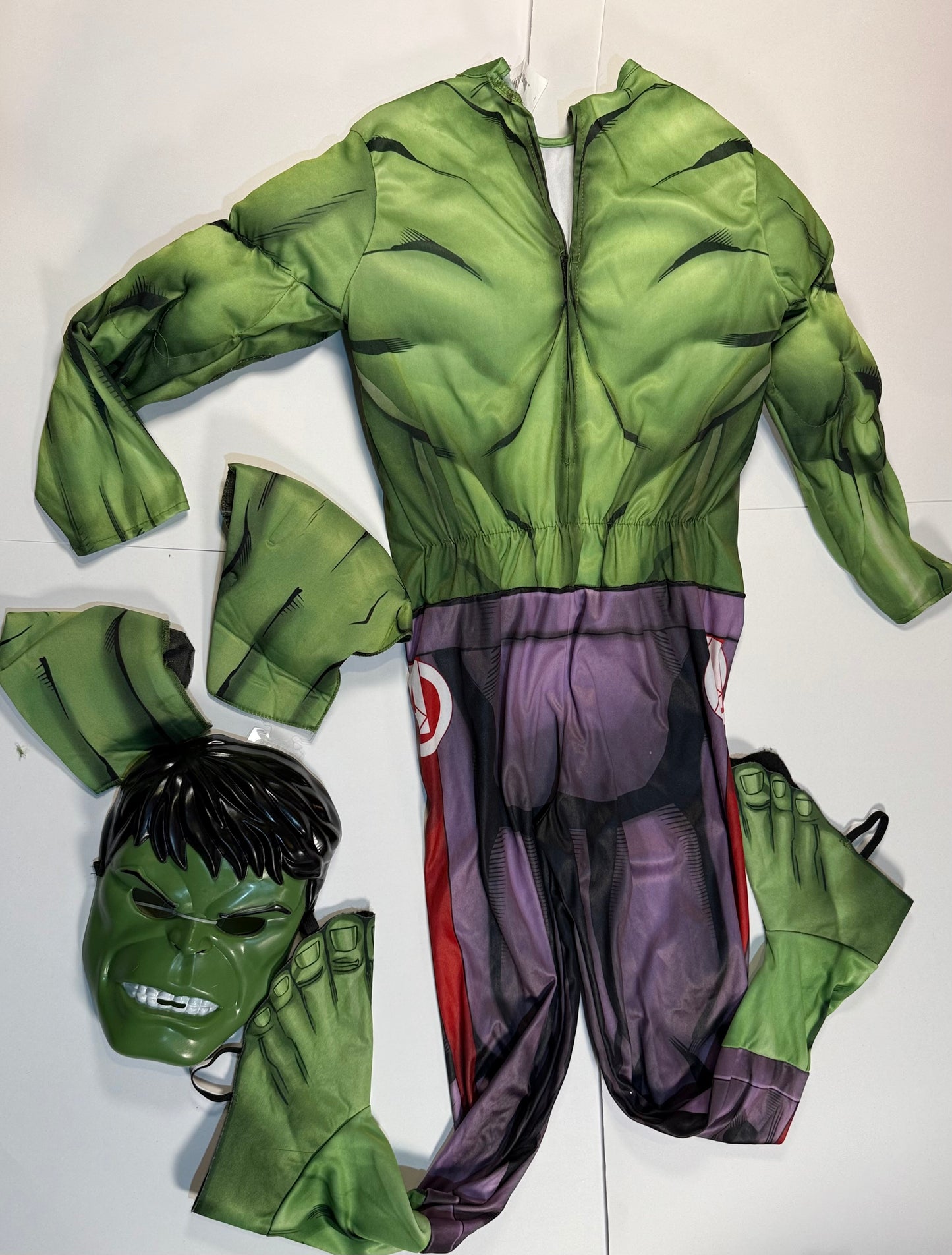#180 Rubies Medium (8-10) Marvel Avengers Endgame Hulk Costume