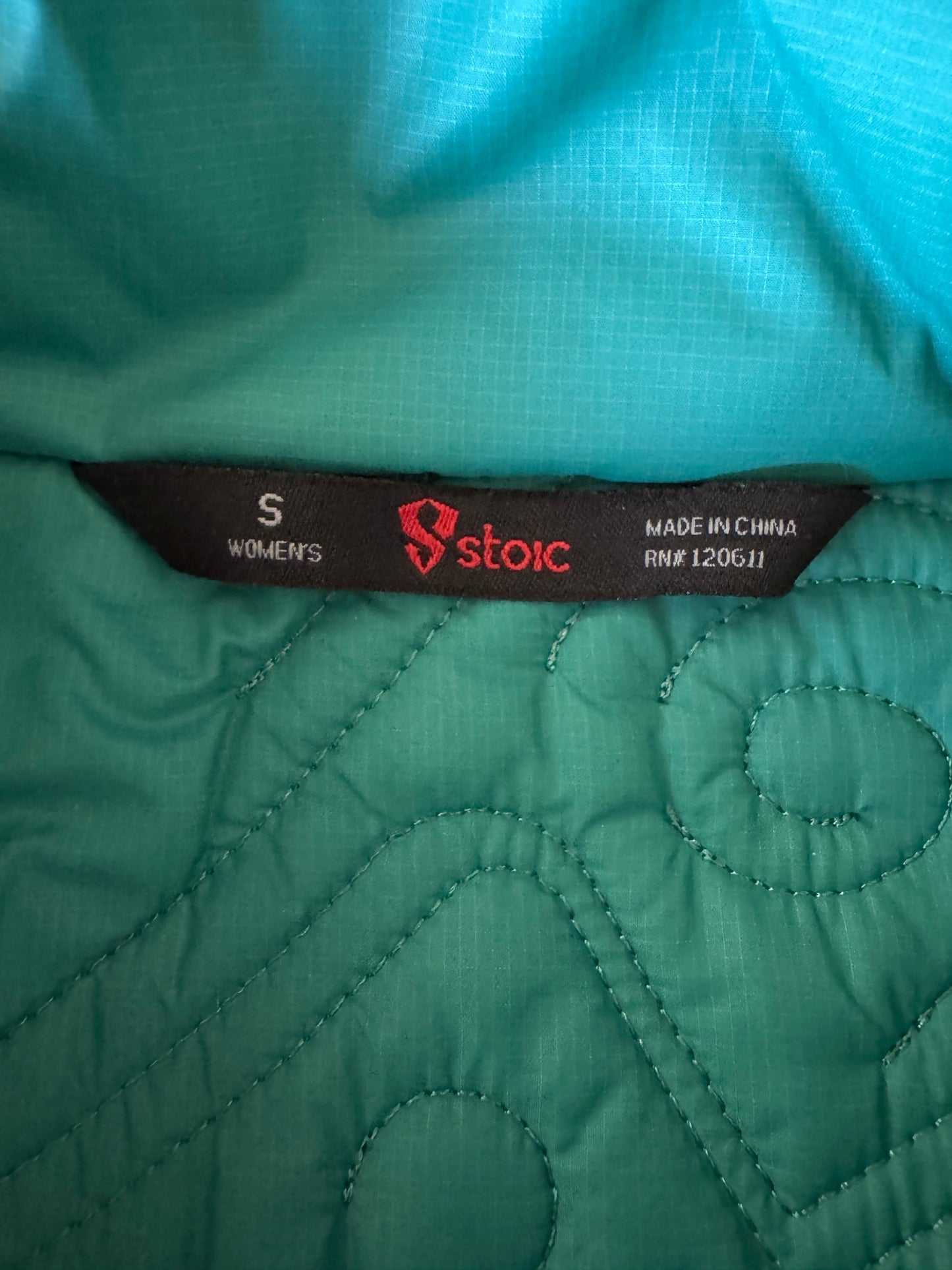 REDUCED # 92 women’s small Stoic ski jacket. Like new