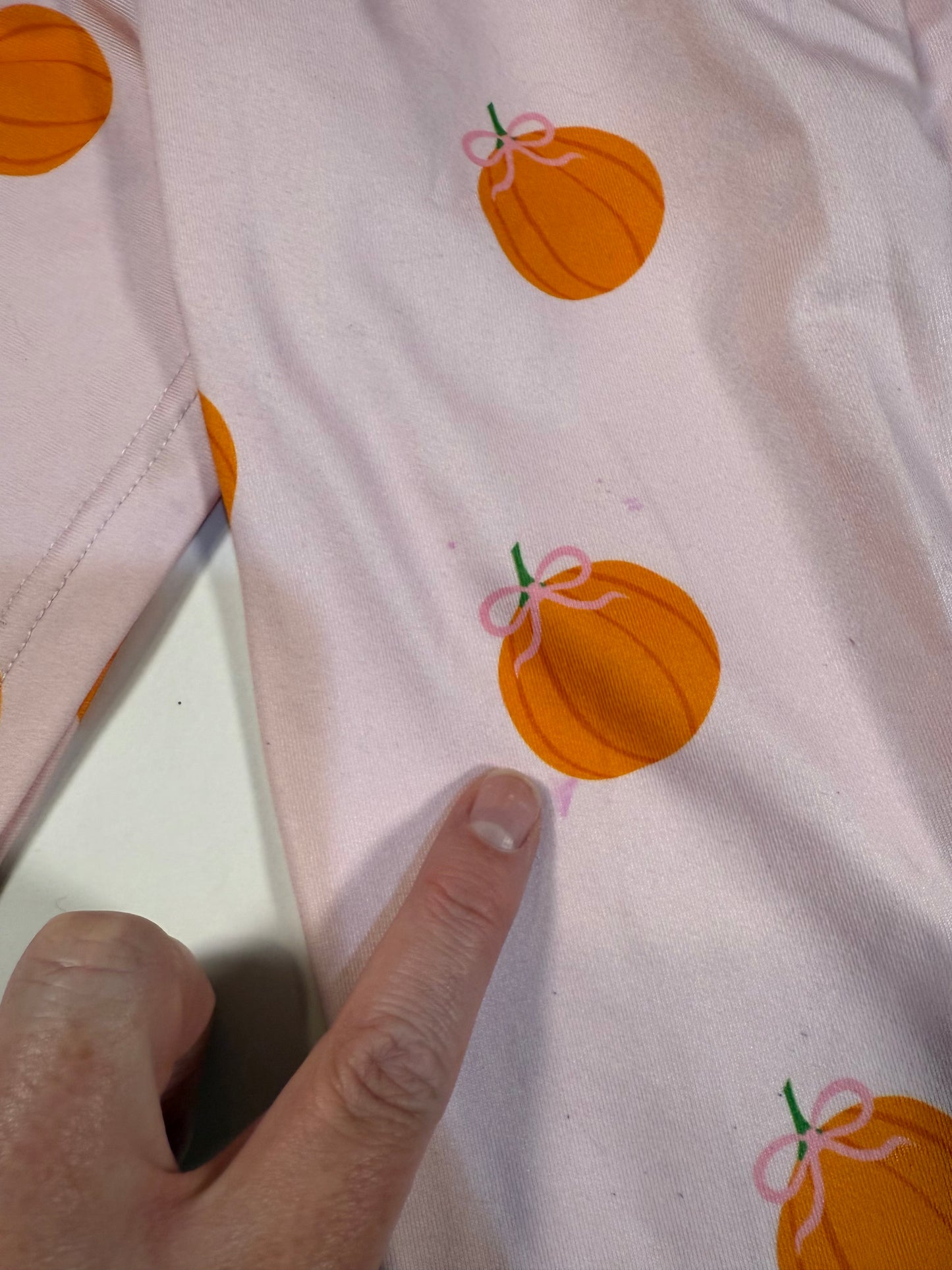 #180 Girls 4 Cecil and Lou Pink Pumpkins (2 of 2 available)