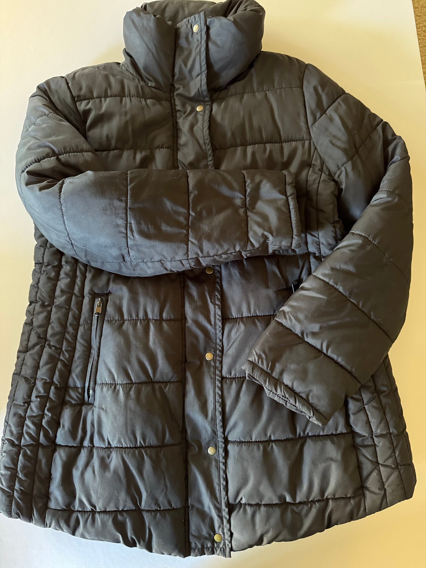 REDUCED # 92 women’s small maternity black winter coat